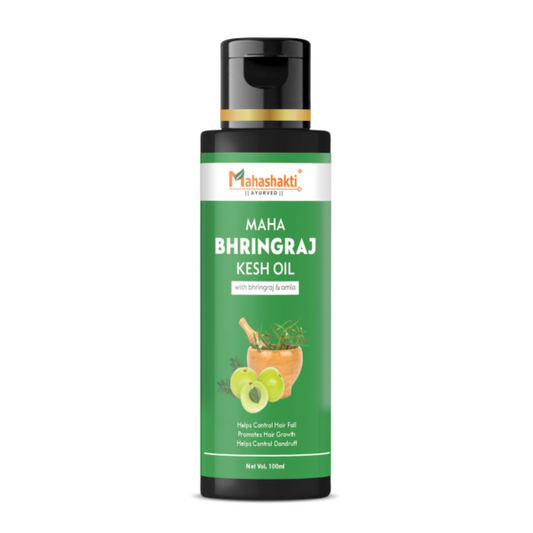 Maha Bhringraj Kesh Oil for Intense Hair Treatment