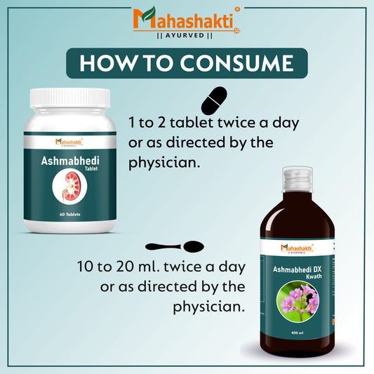 Ashmabhedi (Kidney Stone Crusher ) Tablet & Kwath Kit